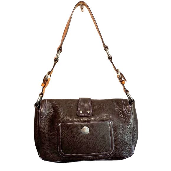 Coach Handbag     Brown      Shoulder Strap    Leather - Picture 3 of 11